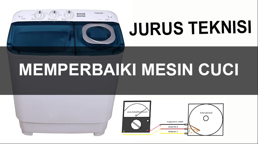 Cara Memperbaiki Mesin Cuci Yang Mati Total Ala Teknisi Wijdan Kelistrikan