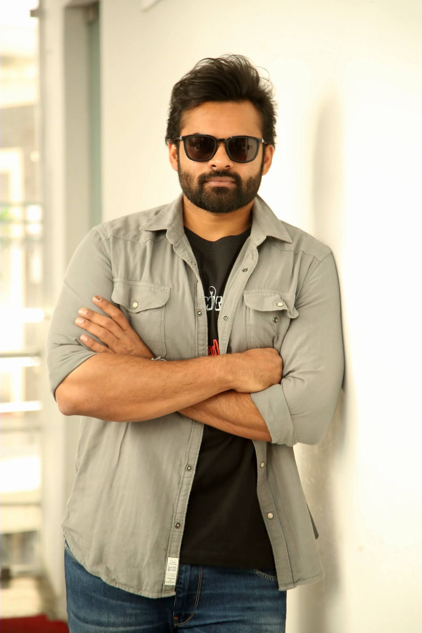 Actor Sai Dharam Tej Recent Photoshoot SBSS interview 123HDgallery
