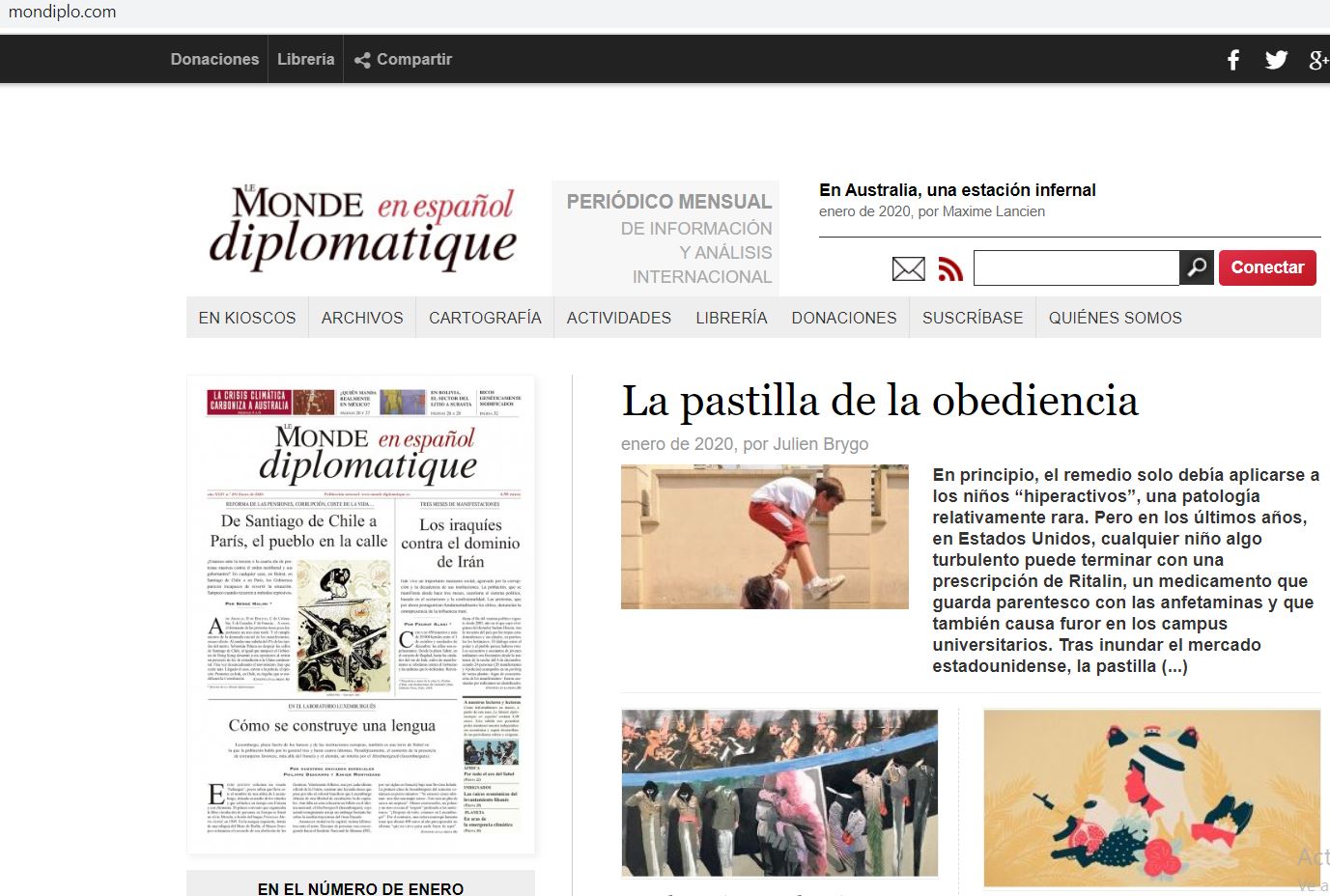 Informática y Docencia: Le Monde Diplomatique, en español