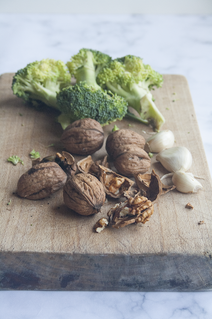 Pasta broccoli e noci