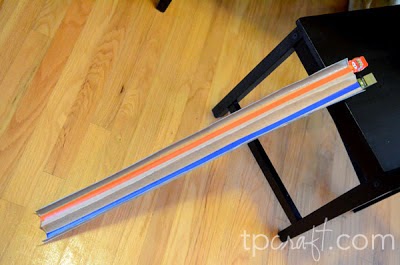 TPcraft.com: Summer Boredom Buster {Wrapping Paper Roll Ramp}