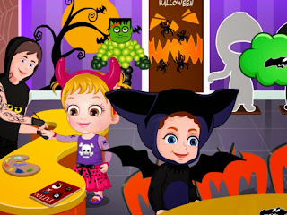 game baby hazel halloween castle