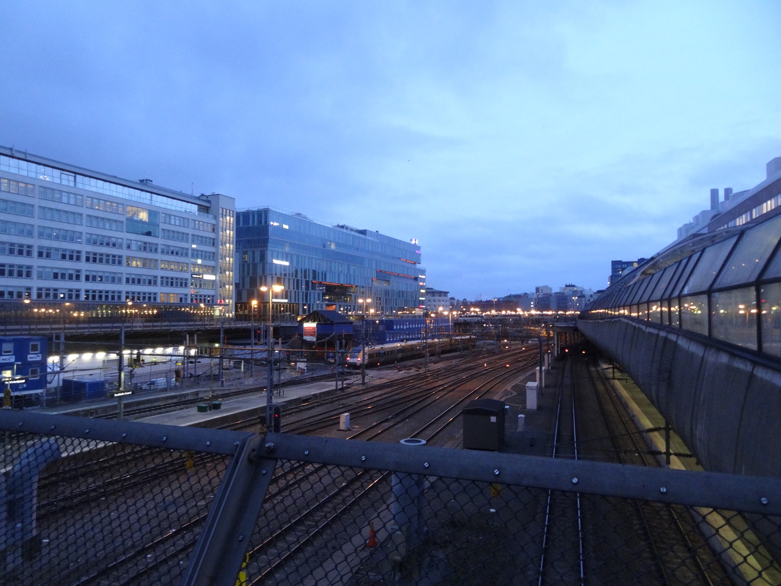 30 sztokholm dworzec centralny tory kolejowe