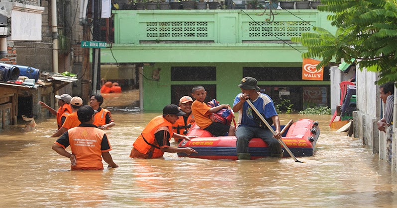Info Banjir Jakarta  12 Kelurahan Terendam Banjir di Jakarta  Berita