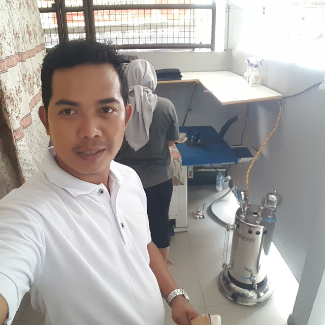 Penjualan Boiler Sinatex Kapasitas 15 Liter di Lokasi Laundry BSD City By Dunia Mesin Laundry