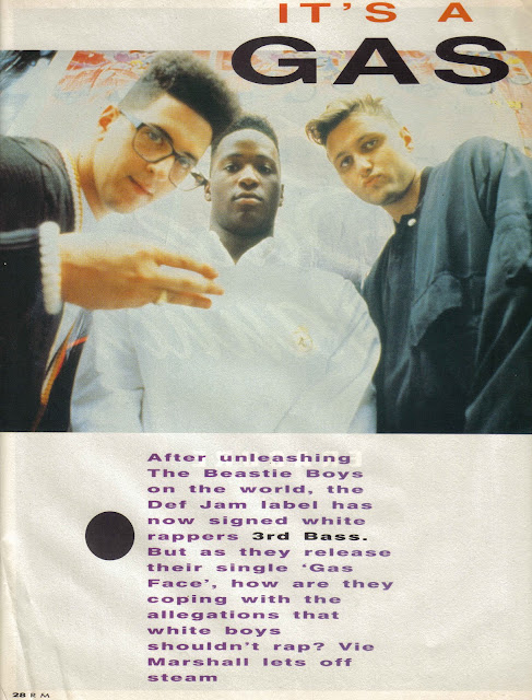 Scan the Contents 3rd Bass Interview Record Mirror
