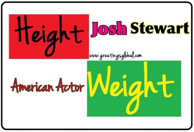 josh stewart barsad height