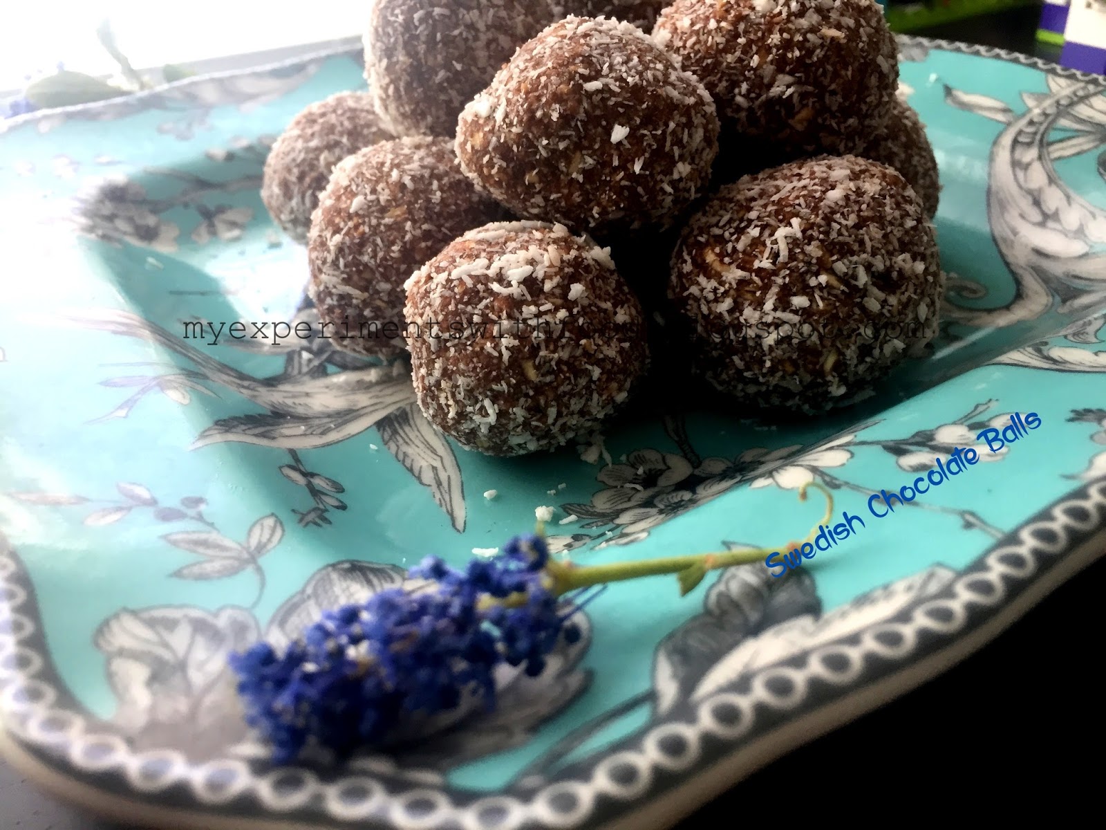 My Experiments With Food Swedish Chokladbollar (chocolate balls)