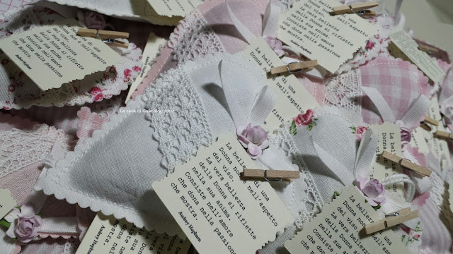 Cuori shabby con lavanda per la Festa della Donna