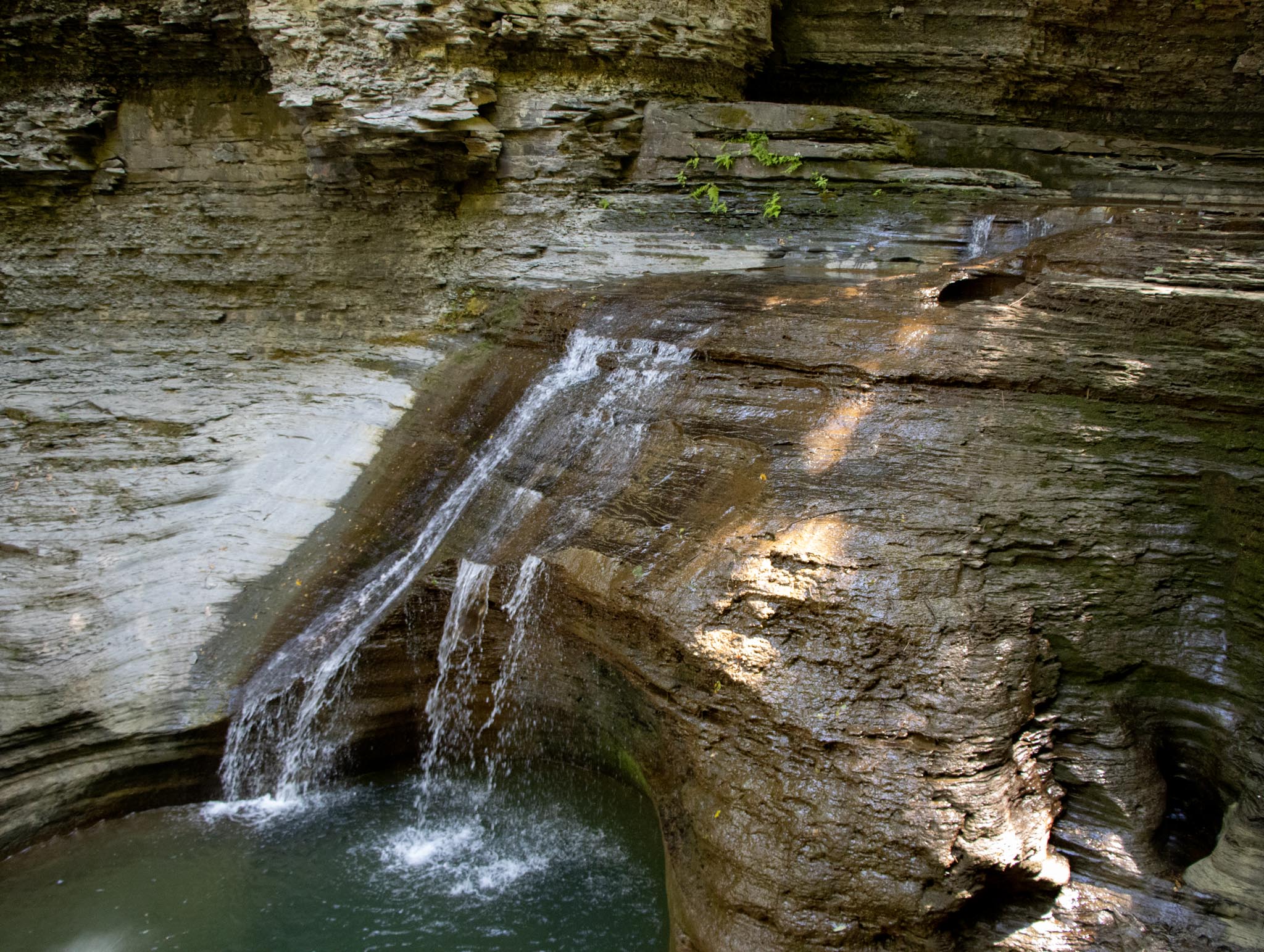 Travels in the 2nd half Buttermilk Falls State Park offers beautiful