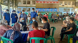 DPC Partai Demokrat Kabupaten Tangerang Sukseskan 1000 Vaksin Kedua untuk Masyarakat