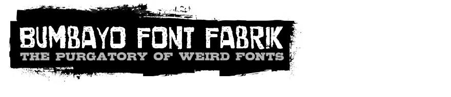 Bumbayo Font Fabrik