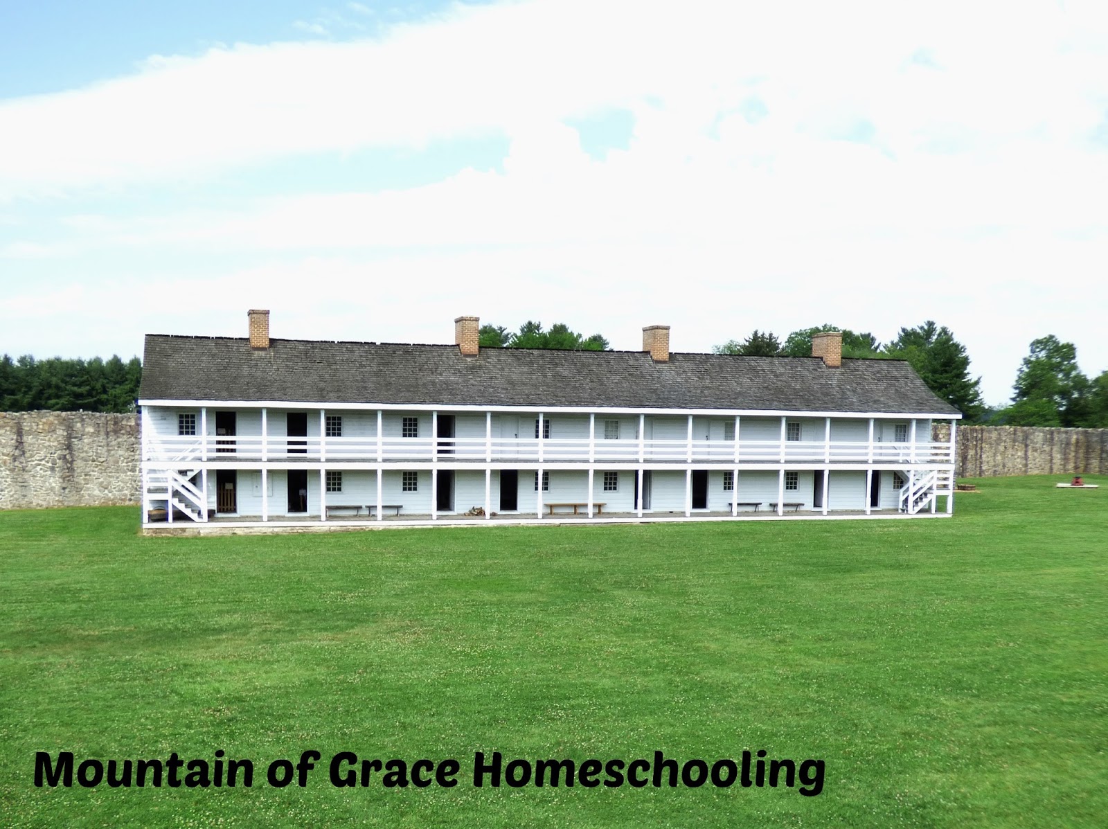 Mountain of Grace Homeschooling Traveling Thursdays Fort Frederick