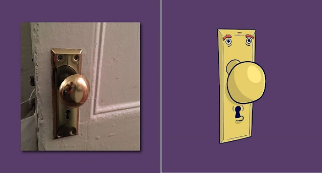 20 Foto Pareidolia Ini Diubah Jadi Ilustrasi Keren! Mirip Banget, Kan? foto pareidolia