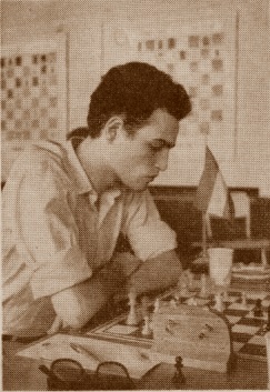 Carlos Bielicki, campeón del Campenato Mundial Juvenil de Ajedrez 1959