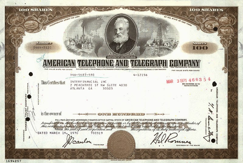 Efemerides de Tecnologia: 09 de julio (1877) se funda Bell Telephone Company.  Luego conocida como &quot;AT&amp;T&quot;