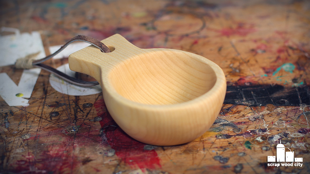 scrap wood city How to make a kuksa mug