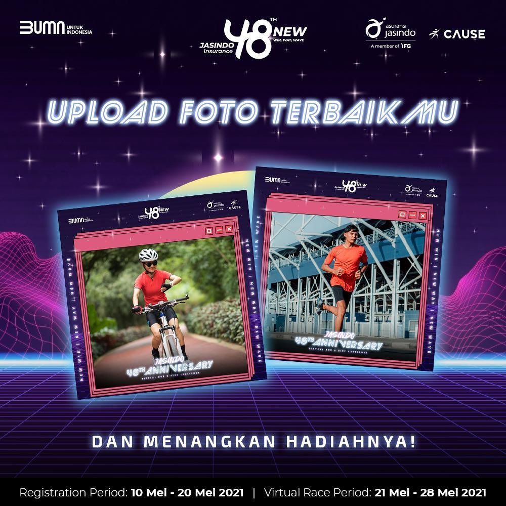 Contest 🖼️ JASINDO Virtual Run & Ride • 2021