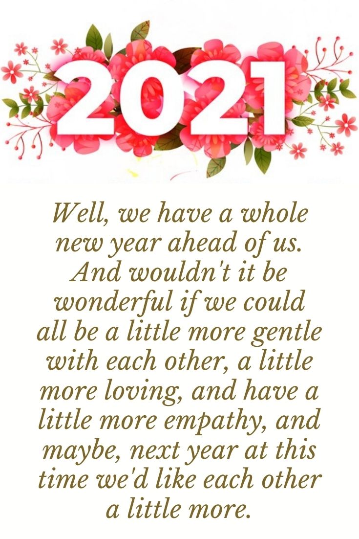 "Praying that you have a truly remarkable and blissful year ahead