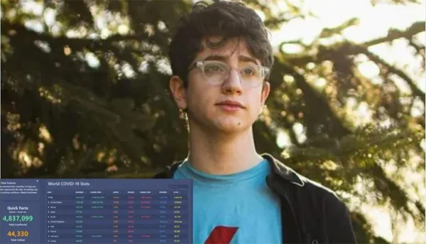 Washington, News, World, Technology, Boy, COVID19, Creator, Tracker, Refuse, 17-year-old Creator Of World's Viral COVID-19 Tracker Refuses $8 Million Offer