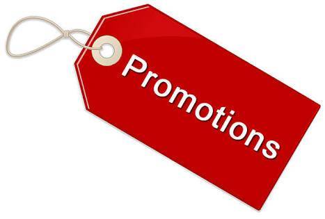Our promotions