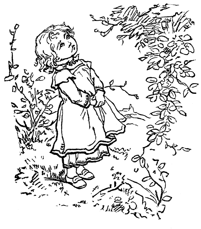 a little girl coloring pages - photo #45