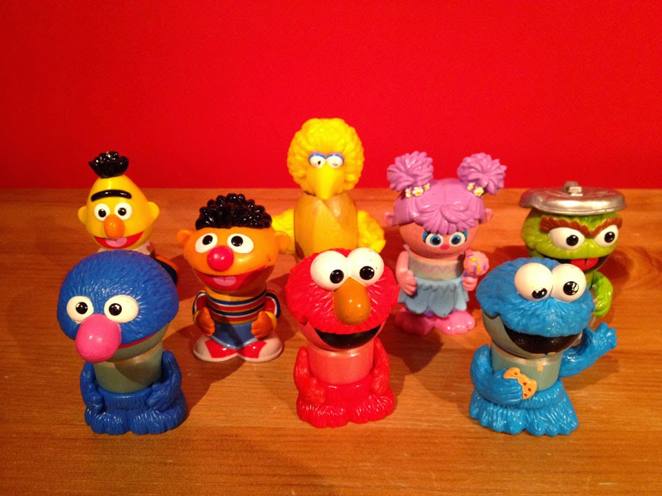 Fully Jointed Play Figures: Sesame Street