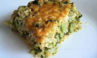  Cheesy Broccoli and Rice Casserole 
