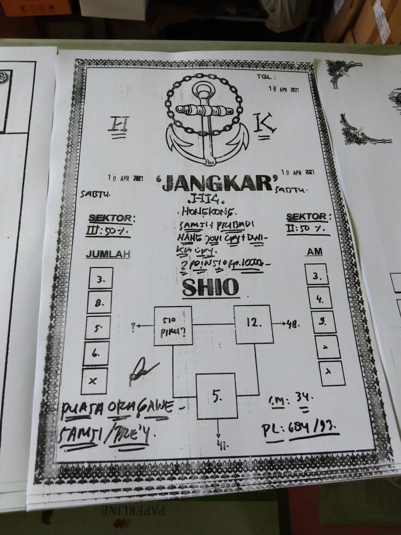 gambar togel hongkong