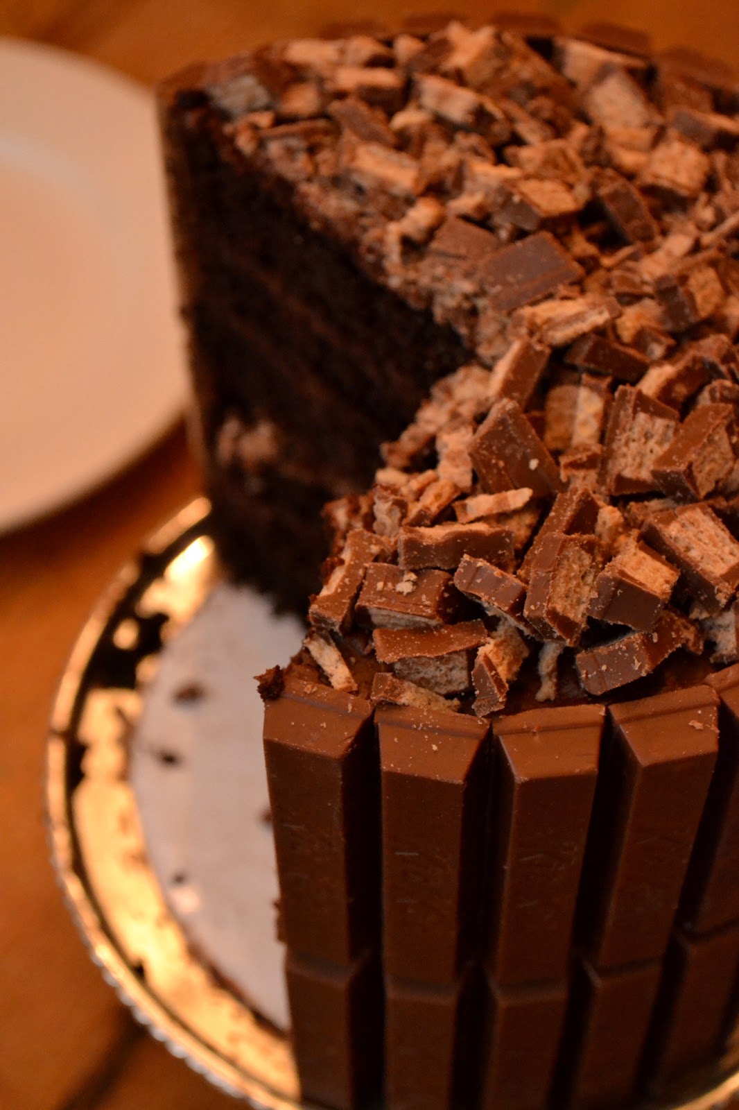 The Ultimate Kit Kat Birthday Cake <br> Featuring My Favorite Chocolate Cake  Recipe
