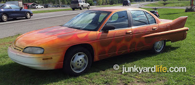 The Luminac is a 1995 Chevy Lumina with the tail fins of a 1958 Cadillac. 