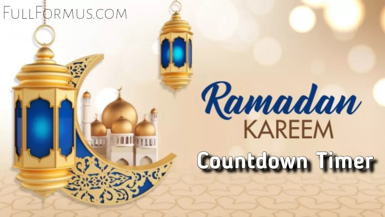 How many days to ramadan 2022