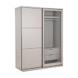 MILAN Tủ Quần Áo Cửa Trượt 160x65x210 cm Màu Olvantin