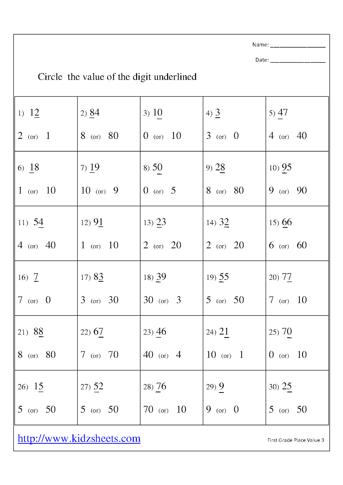 place value worksheet year 6 teaching resources - images of year 6