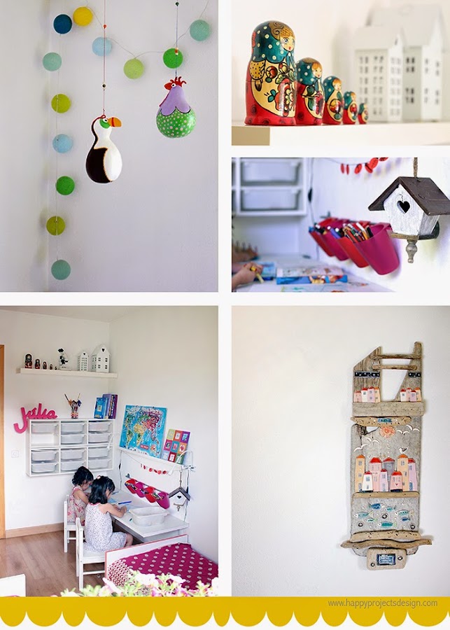 Decoración habitación niñas HappyProjectsDesign