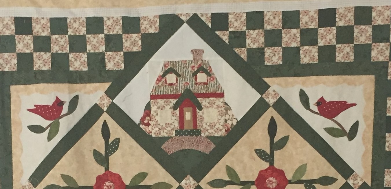 Stitchin' Friends Cottage Grove Quilt top completed