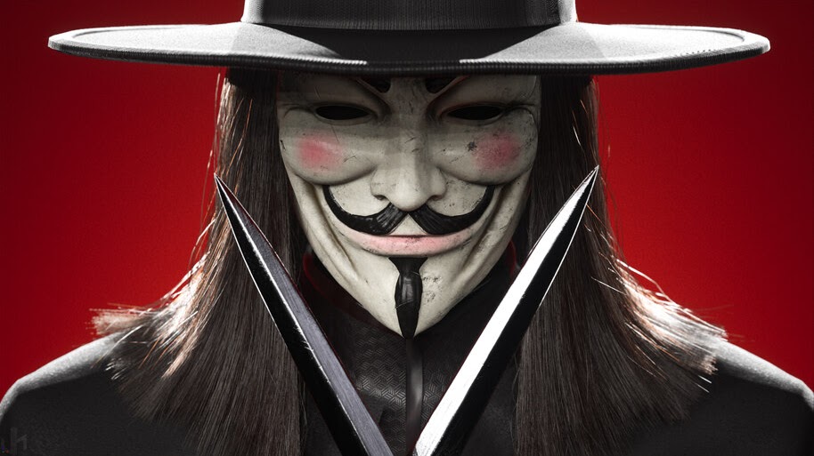 v for Vendetta Dagger 4K #5170a Wallpaper