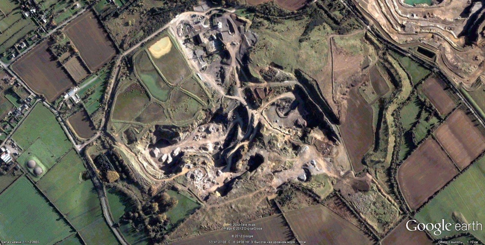 Stop frames of the Cement factory, Platin, Ireland...