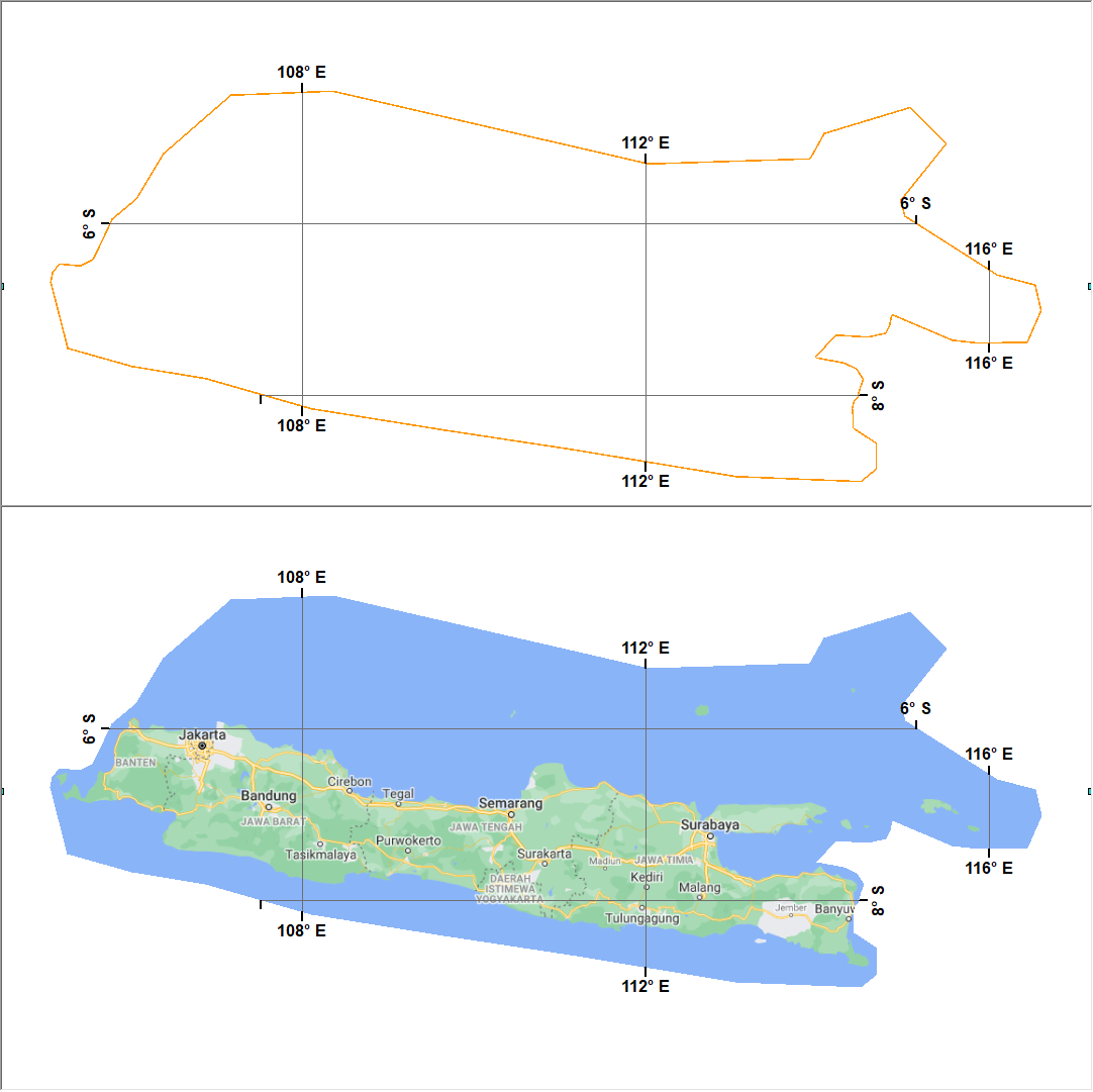 Membuat Grid Peta Dengan Bentuk Custom