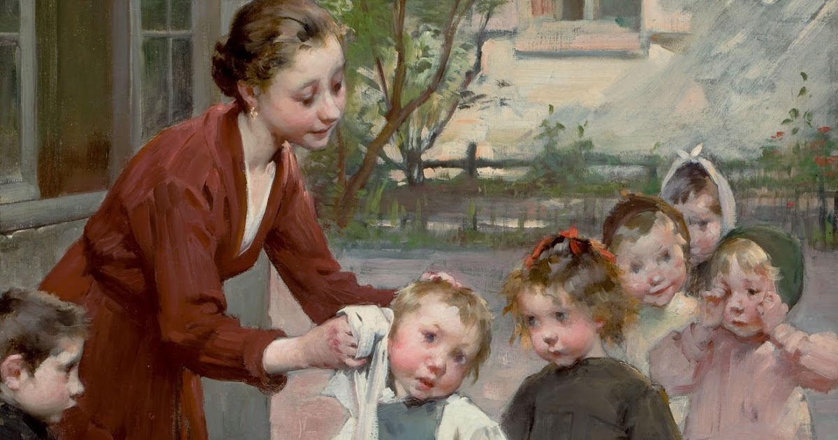 Jean Geoffroy (18531924) Genre painter Tutt'Art