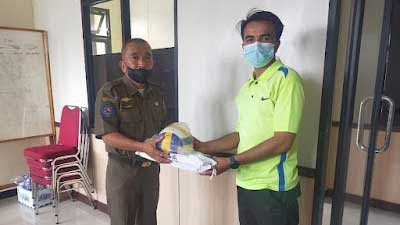 Satpol Pp Payakumbuh Distribusikan Bantuan Gonjong Limo Bandung