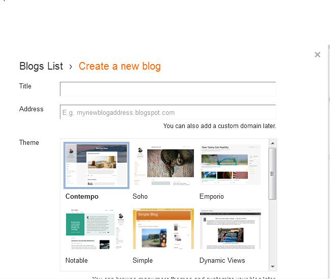 Cara Membuat Blog Gratis Untuk Pemula Lengkap Gambar Dikpedia Com Blog Titles News Blog Blog