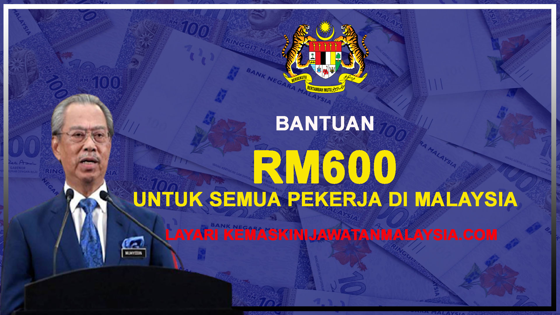 Permohonan bantuan hilang pekerjaan 2021