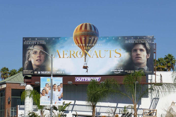 Aeronauts movie billboard