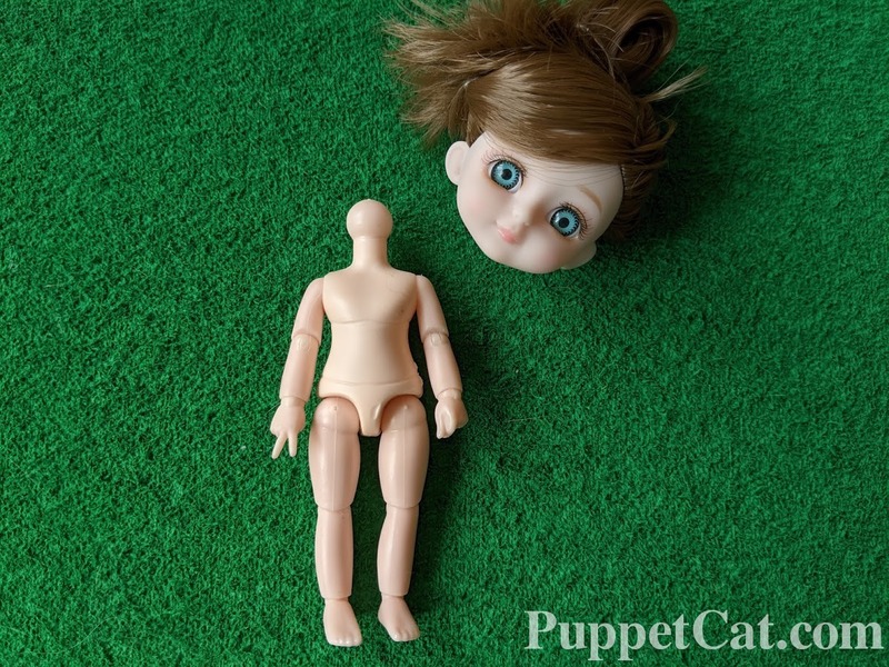Обзор куклы 13 см с AliExpress