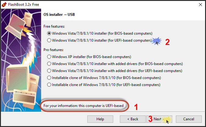 Use FlashBoot To Create a Bootable USB Windows
