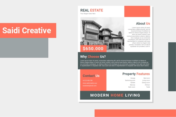 free real estate flyer template word document fully editable editable flyer template