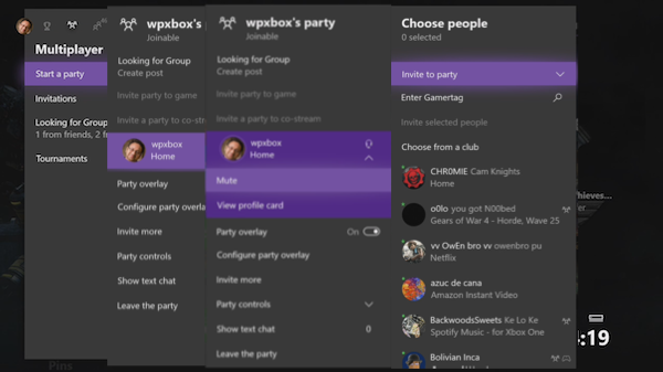 Xbox One, Windows 10, Android 및 iOS에서 파티 채팅을 사용하는 방법