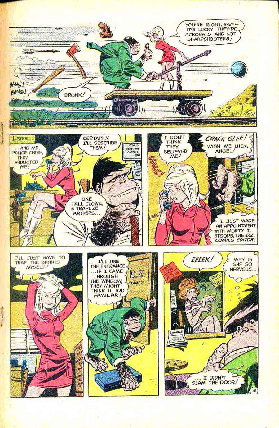 Angel  and the Ape v1 #2 - Wally Wood dc silver age 1960s comic book page art