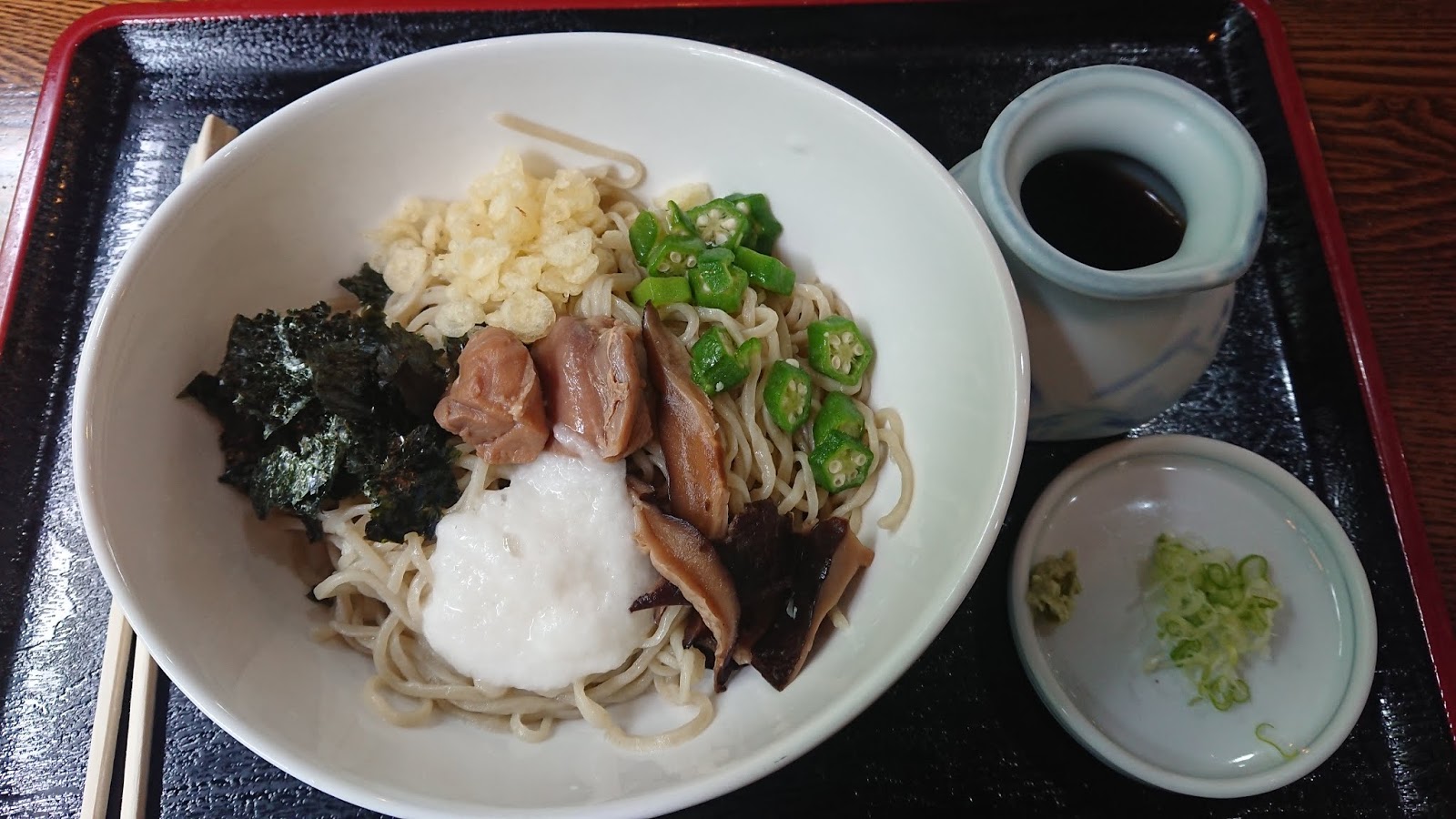 talkhokkaido Buckwheat noodle soup restaurant "Mebunryo" again